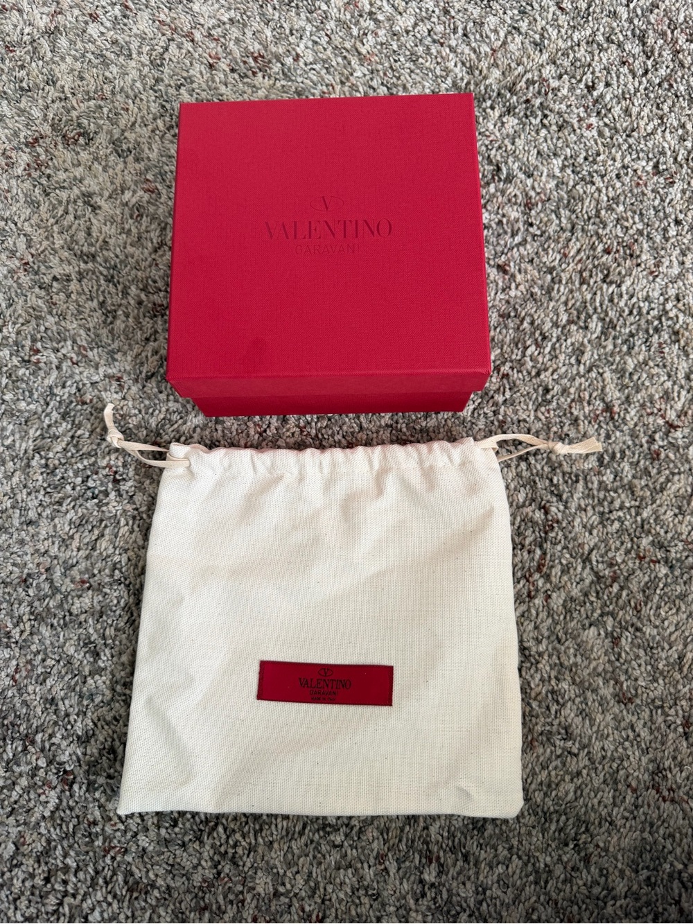Valentino  Belt Box with Cream Dustbag
